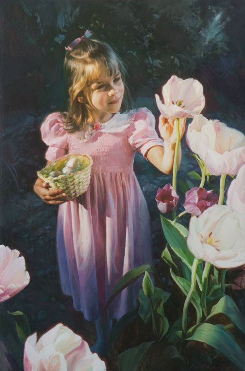 SHELBY LYNN - oil portrait by artist Scott Wallace Johnston