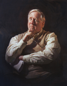 PETER DEVINE - thumbnail of oil portrait by artist Scott Wallace Johnston